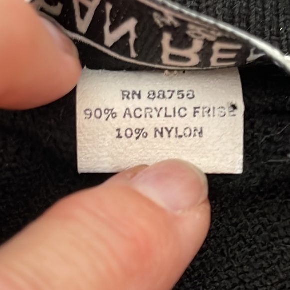 San Remo by Laura knits black short Sleeve vintage cardigan - Picture 6 of 7